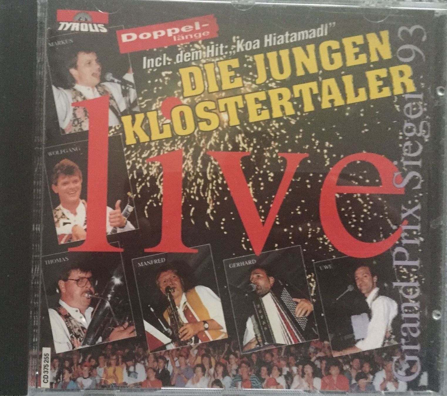 CD: Die Jungen Klostertaler   /   Live  !! – Usato da niederlenz venduto da sirodu