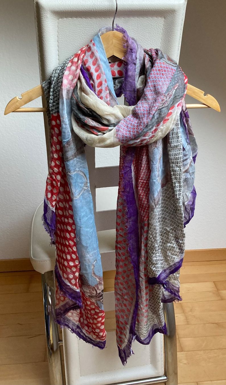 Faliero Sarti Foulard & Sciarpe: Barsa Bruni Kaschmir - Modal Schal – Usato da Unterägeri venduto da Jutka_04 1