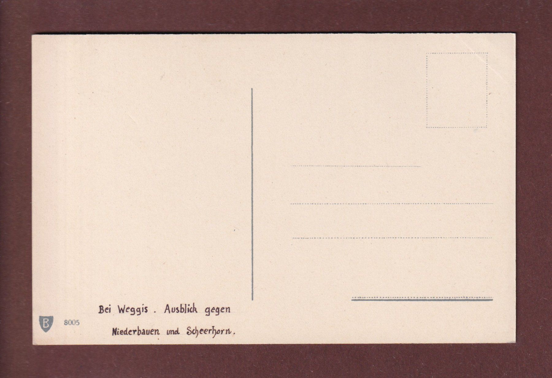Cartoline postali: LANDSCHAFT - Frühling - Bei Weggis – Usato da Pully venduto da nicecards 1
