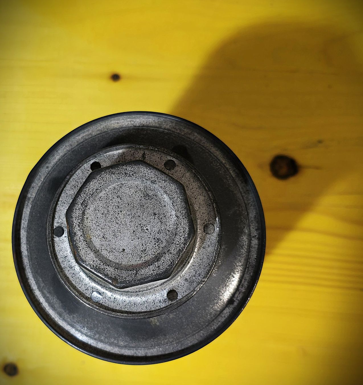 Tecnologia medica: Vintage - Blech-Kanister (klein) – Usato da Rüegsauschachen venduto da Hef401 1