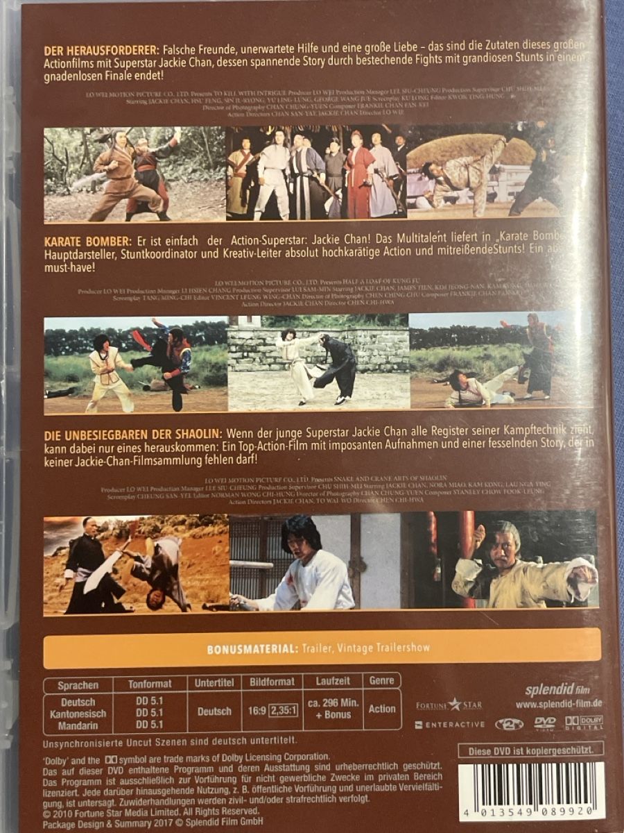 Alle DVDs: Jackie Chan - The Dragon Connection  – Gebraucht aus Waldenburg von Mimily33 1