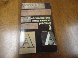 Dictionnaire des mots rares et précieux