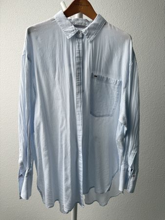TOMMY JEANS Hemdbluse Damen, Gr. XL