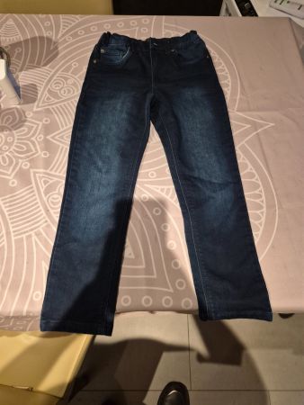 Kinder Jeans Hose Tchibo dunkelblau Grösse 134/140