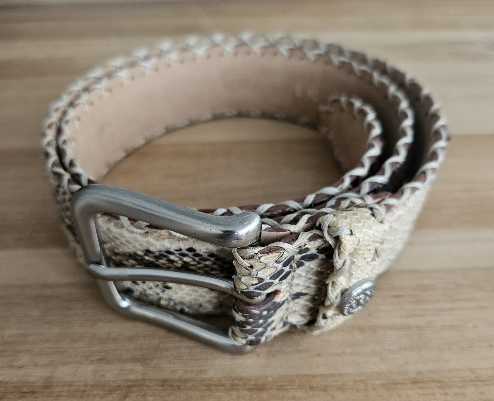 Cinture: MCS python leather belt – Usato da Basel venduto da fem_vxl6