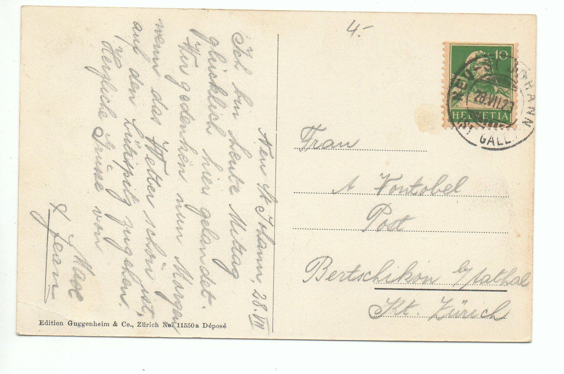 Cartes postales: NESSLAU Giessenfall – D'occasion à Jona par philajona 1