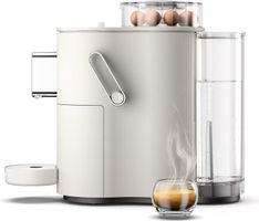 Coffee B weiss, Kaffeemaschine inkl. Kapsel-Set (NEU)