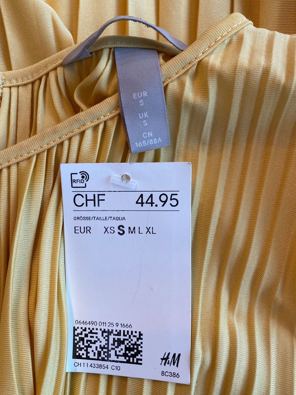 H&M Vestiti: Kleid pastellgelb S – Usato da Dachsen venduto da Jay_3 3