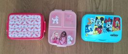 3x Znünibox Edda Euromaus, Topmodel, Mickey Mouse