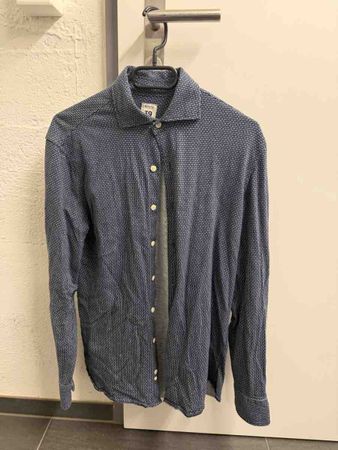 Boggi Herrenhemd Blau guter Zustand