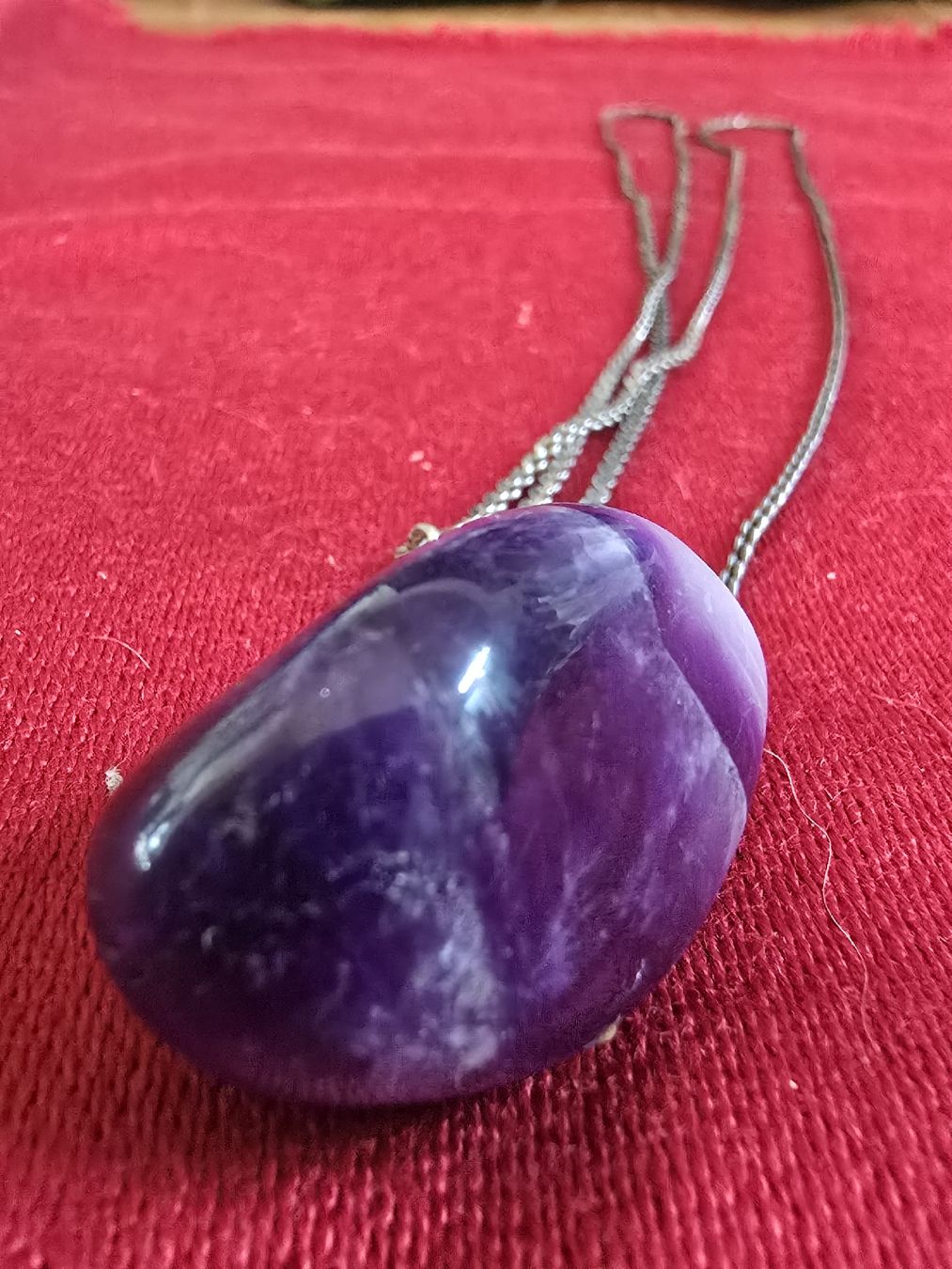 Altri gioielli: Pendentif améthyste véritable, chaîne en argent – Usato da Carouge GE venduto da fra_sq8s 4