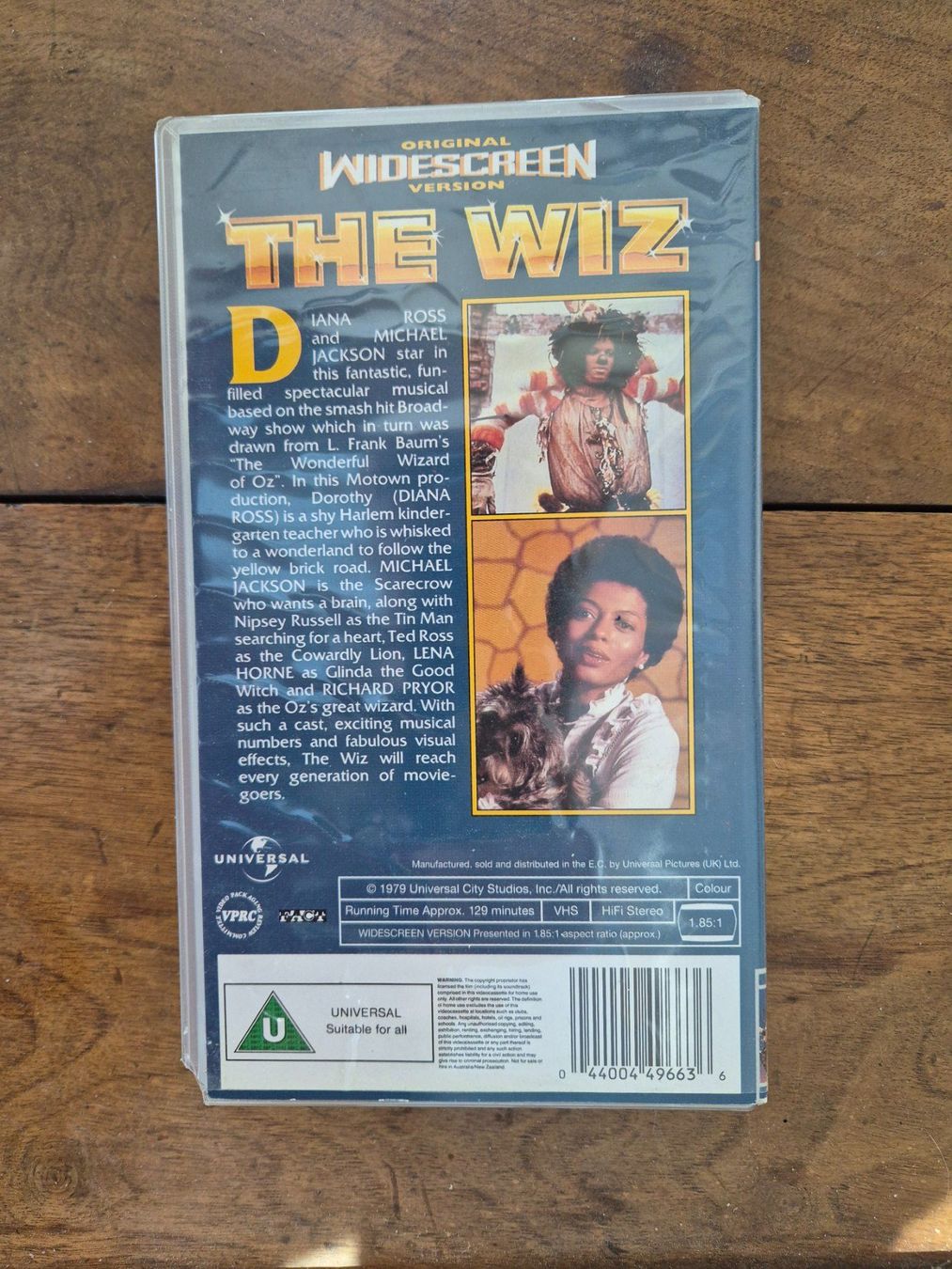 Alle VHS: Michael Jackson VHS "The Wiz" original – Gebraucht aus Savièse von coeur88 1