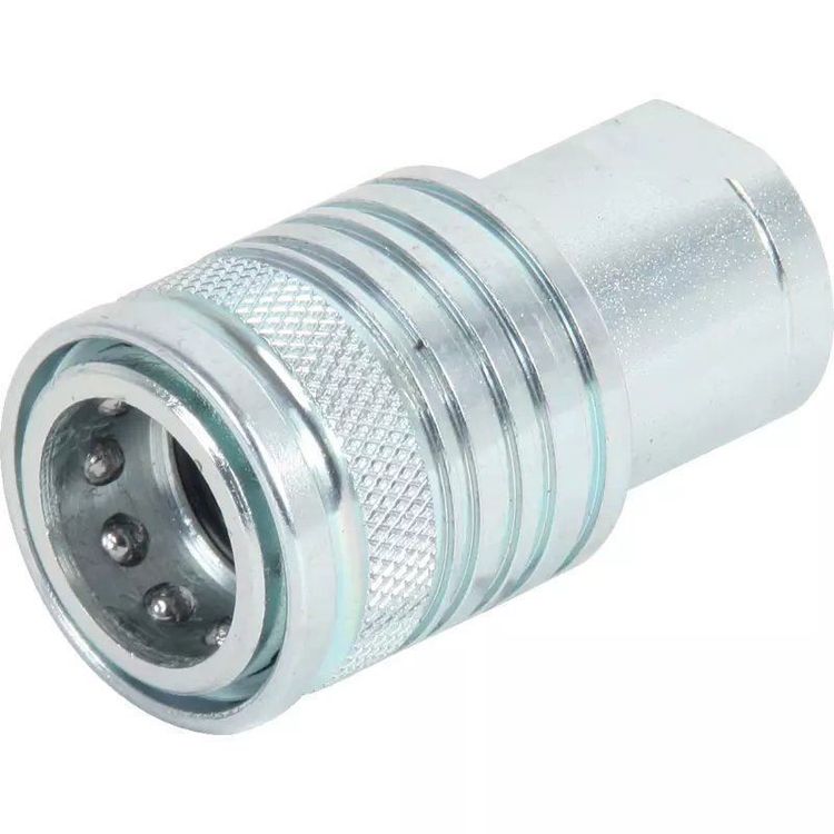 Hydraulik Schraubkupplung HSK BG4-Muffe (Festhälfte)-AG 18L (M26x1,5), 28,99