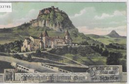 Singen - Festungsruine Hohentweil - Litho