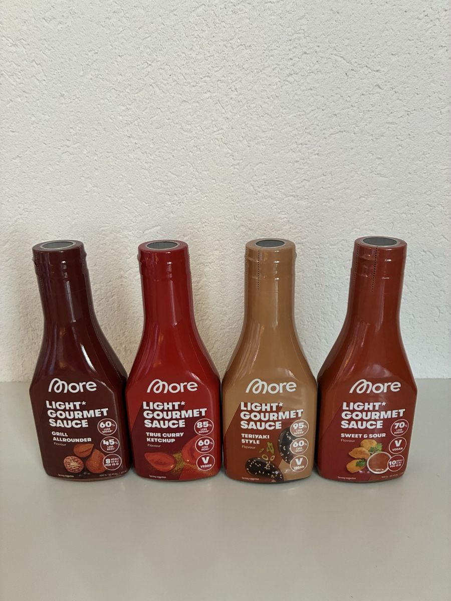 More Nutrition Lebensmittel & Spezialitäten: More Light Gourmet Saucen 4er Set NEU – Neu und originalverpackt aus Burgdorf von Calvia
