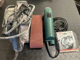 Bandschleifer und Bosch PDA 180 