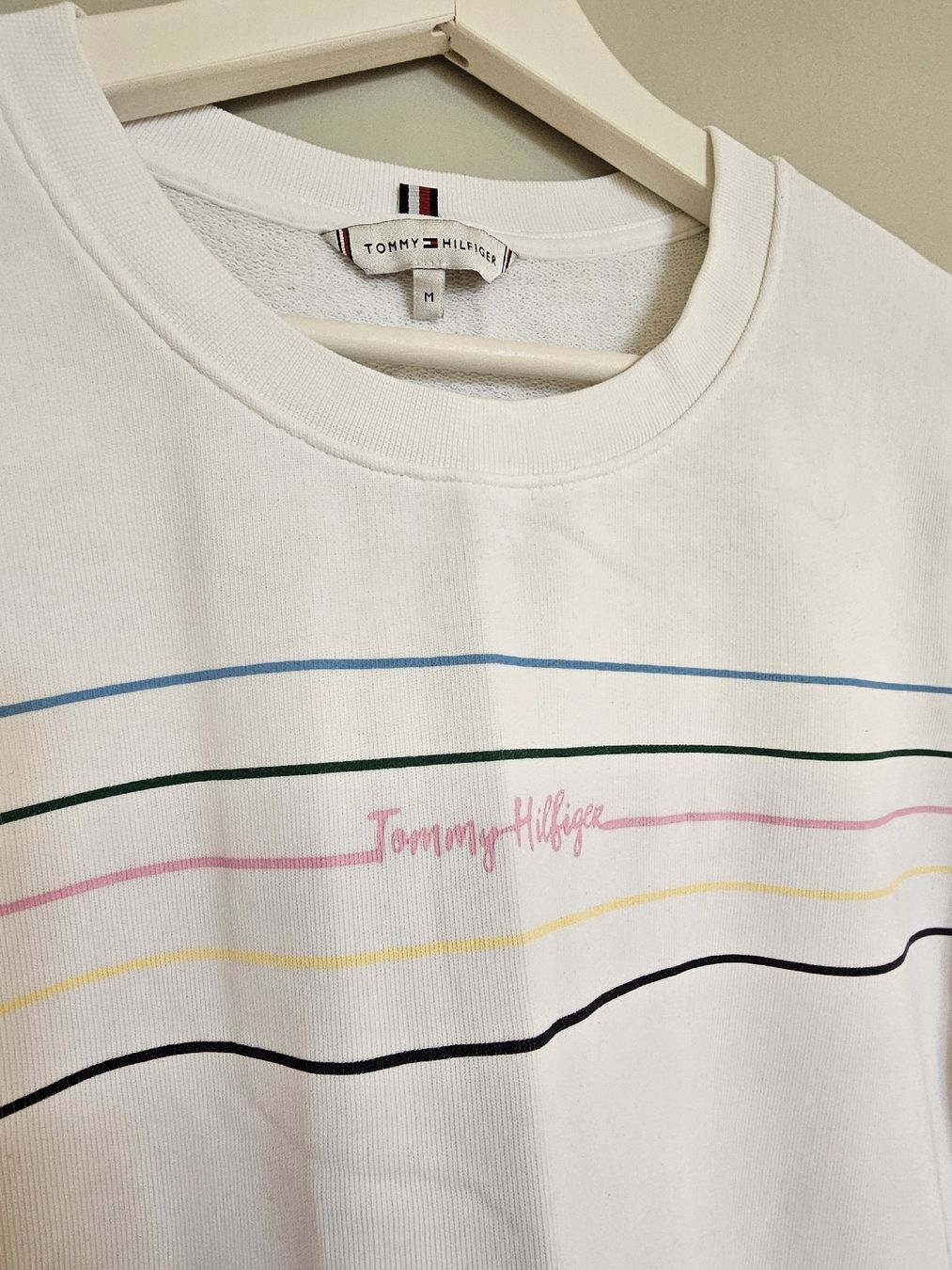 Tommy Hilfiger Maglioni & Felpe: Tommy Hilfiger Damen pullover, Grösse M, weiss – Usato da Eggenwil venduto da Schramy 1