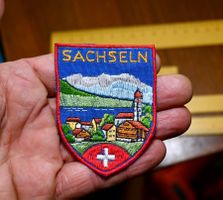 VINTAGE Badge SACHSELN nos ST. GALLER STICKEREI