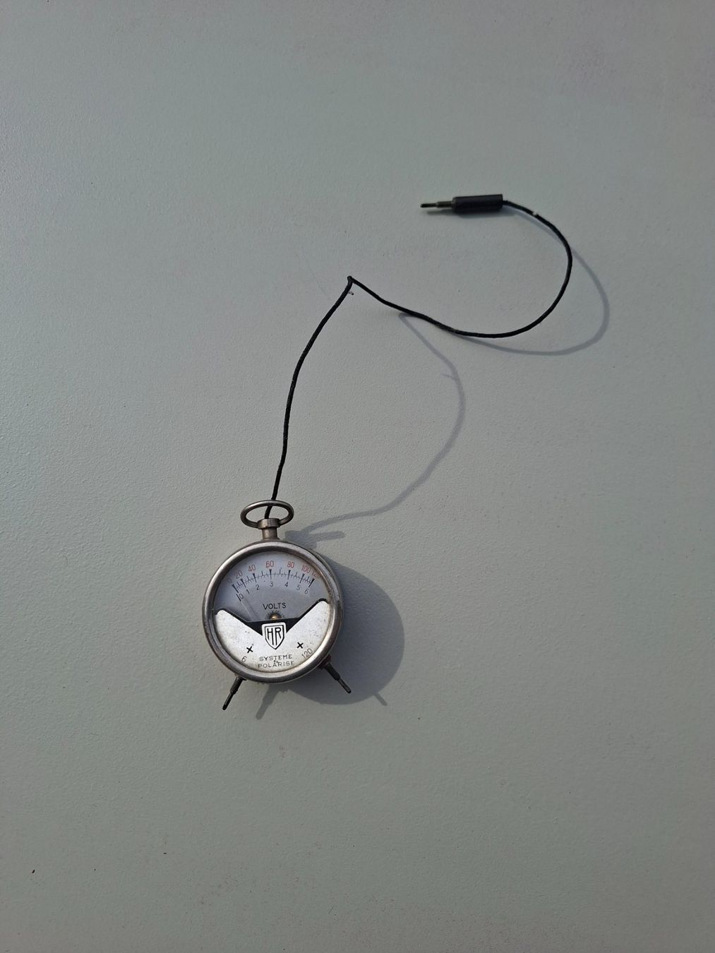Messen: Analoges Voltmeter HR Systeme Polarise gebraucht – Gebraucht aus Schaffhausen von meteor7