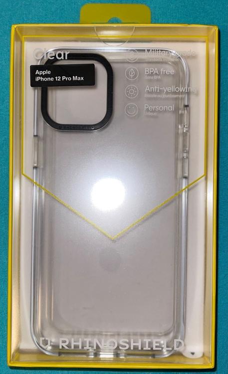 RhinoShield Clear für iPhone 12 Pro Max - Crystal Clear | Acheter sur  Ricardo