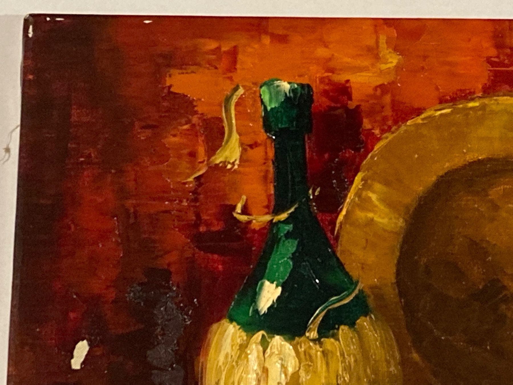 Tableaux: Dickz Stilleben signiert mit Teller, Falsche, Trauben, Äpfel – D'occasion à Hirzel par pjn_d7xp 3
