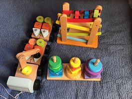 Holzspielzeug Set mehrteilig gebraucht