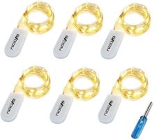 6 x 20er Micro LED Lichterkette