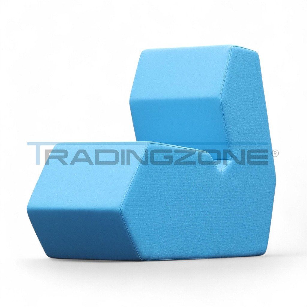 Fauteuils: MDD Shape Lounge-Sessel Hellblau – D'occasion à Regensdorf par Tradingzone 4