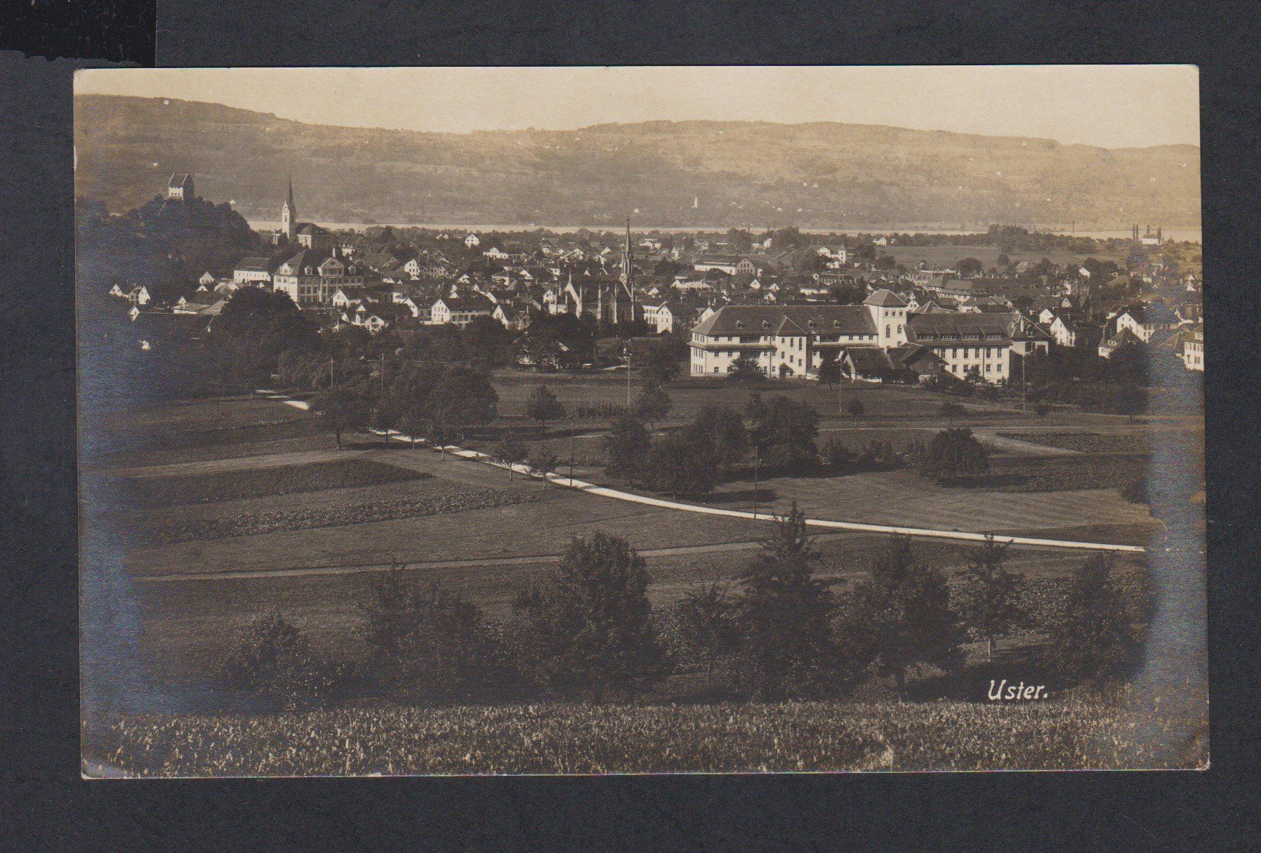 Cartoline postali: Uster  ZH   -   alte Ansichtskarte von 1921 – Usato da Vitznau venduto da Ropaku