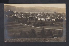 Uster  ZH   -   alte Ansichtskarte von 1921