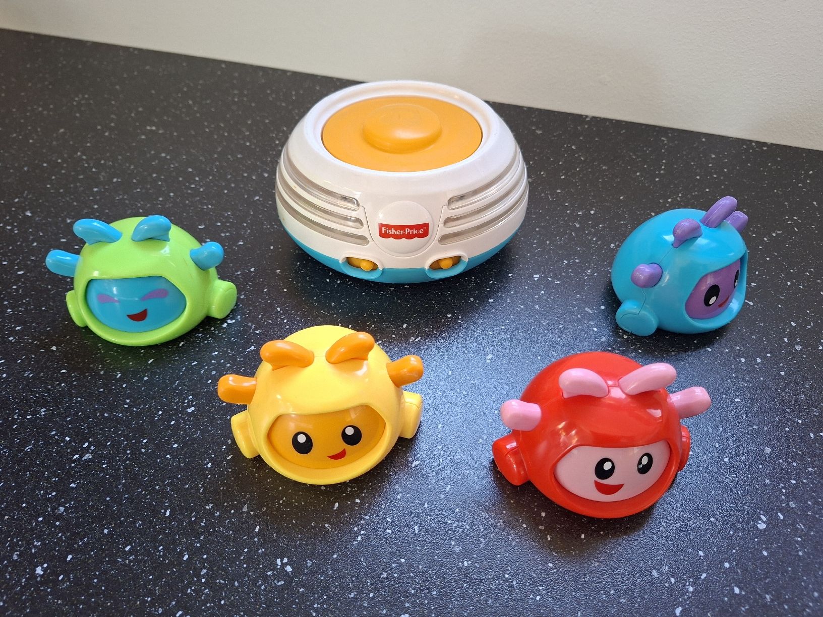 Fisher-Price Giocattoli: Fisher-Price Stapelturm mit Sound  – Usato da Selkingen venduto da bab_fdj9