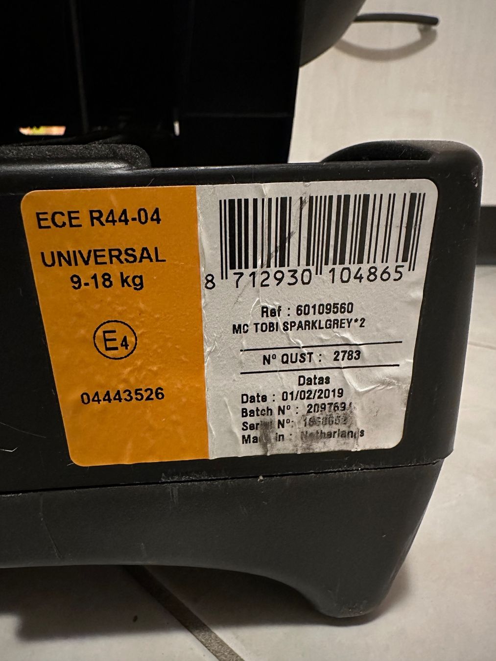 Maxi-Cosi Seggiolini per auto: Kindersitz Maxi Cosi Tobi, 9-18 kg – Usato da Seuzach venduto da Leli.91 4