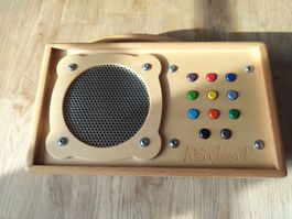 hörbert Musikplayer aus Holz – ohne SD-Karte – ungetestet