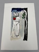 Gian Casty 1977 LITHOGRAPHIE SIGNIERT NUMMERIERT