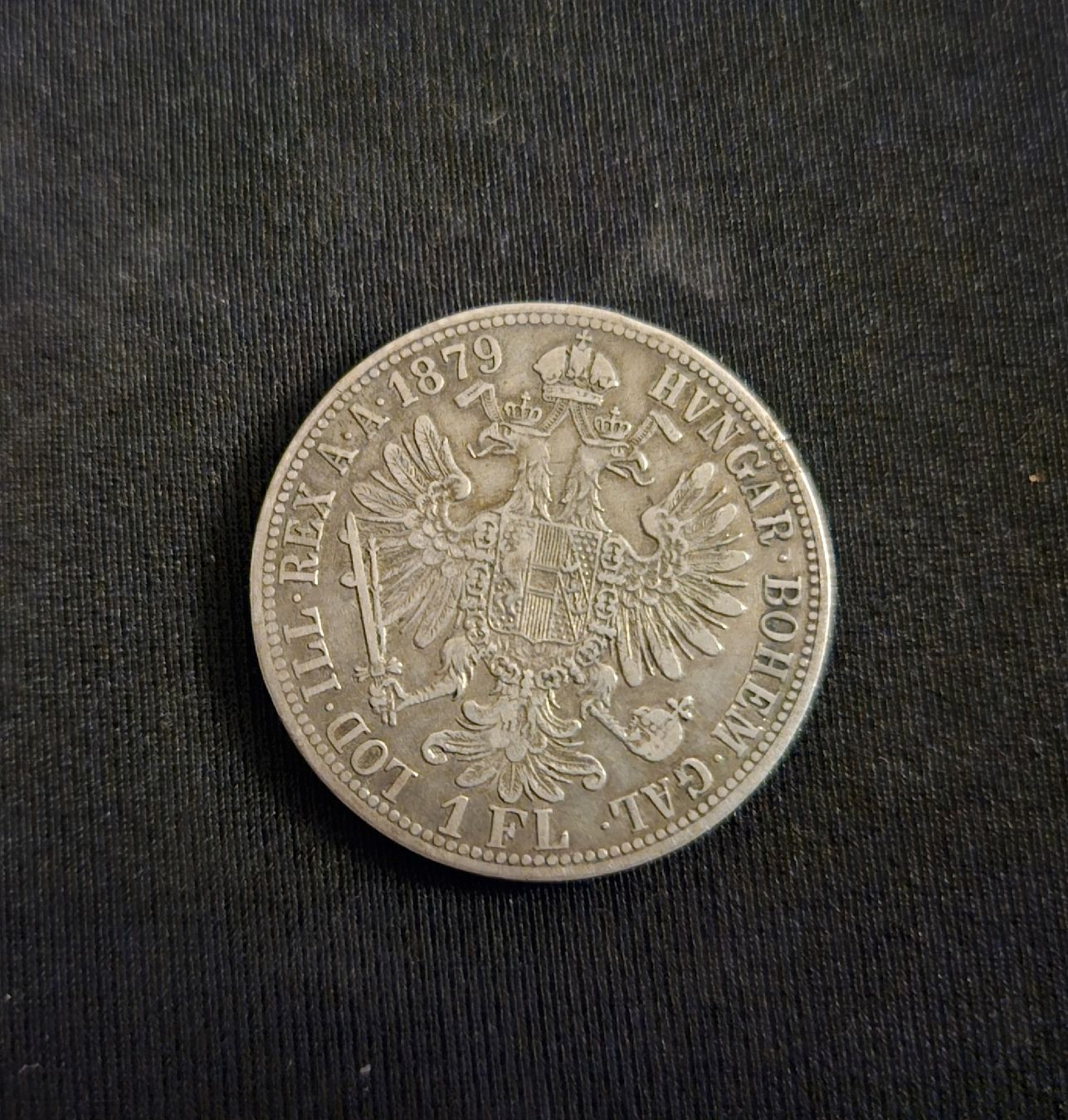 Tutti le monete: Silbermünze 1 Florin 1879 – Usato da Winterthur venduto da ManuM88