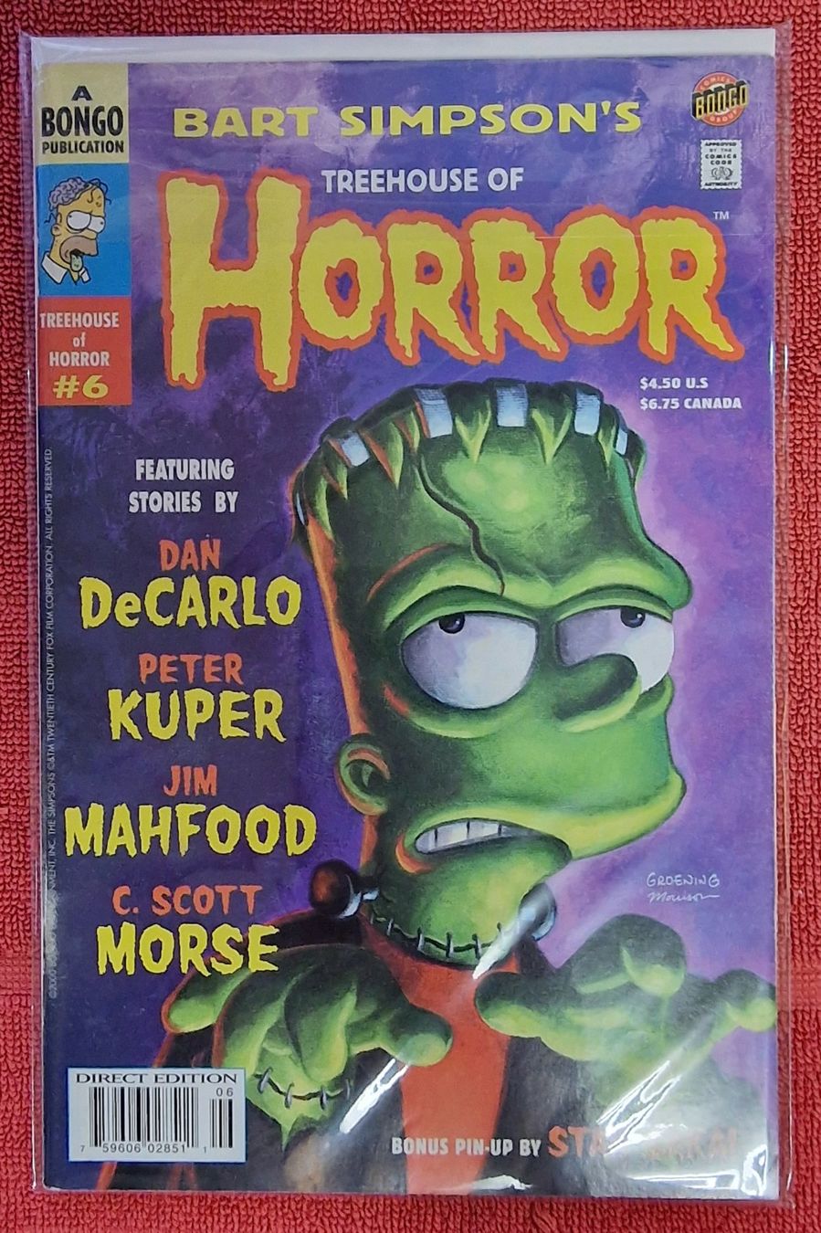 Comics: Bart Simpson's Treehouse of Horror #6, 2000 – Gebraucht aus Basel von phi_8xhm