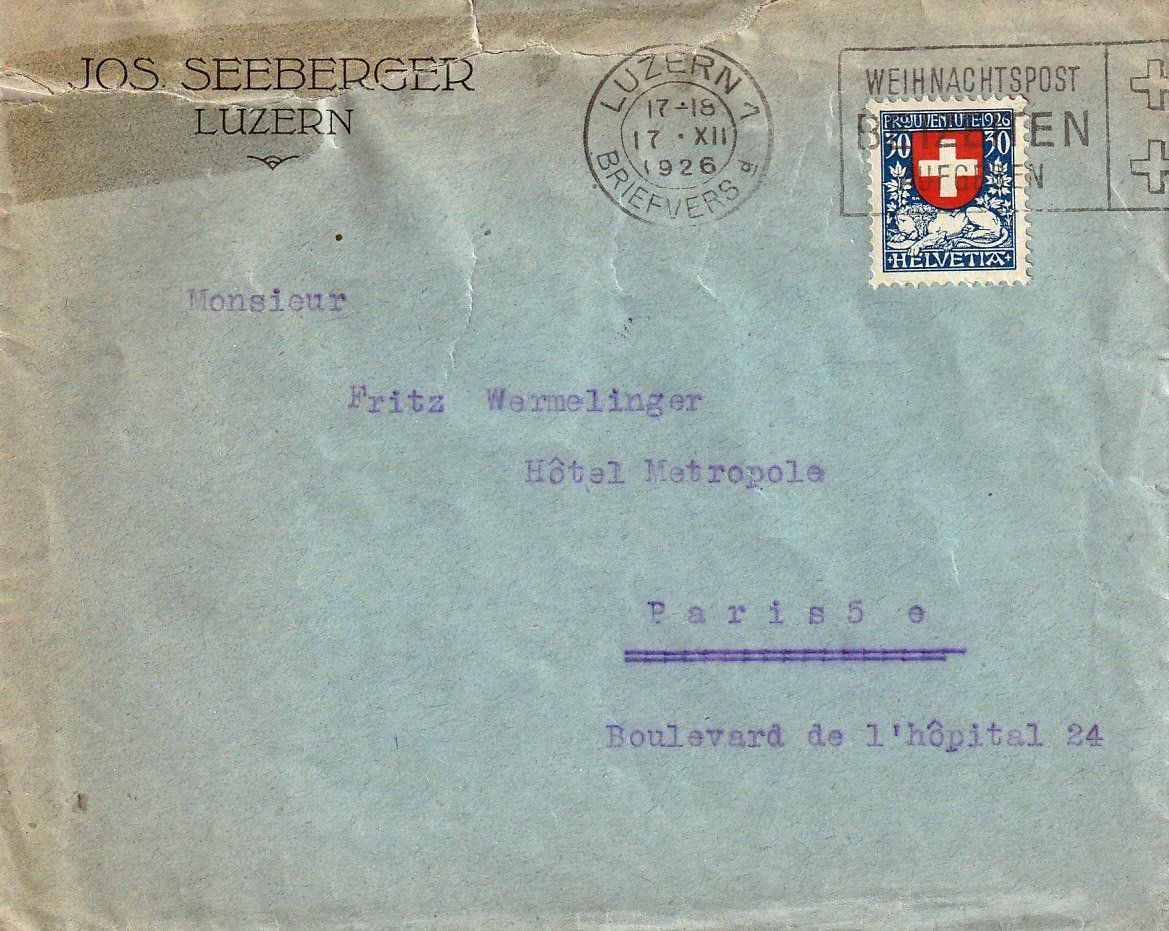 Tutti i francobolli: 1926 Pro Juventute J40 auf Brief – Usato da Arlesheim venduto da gaugi43
