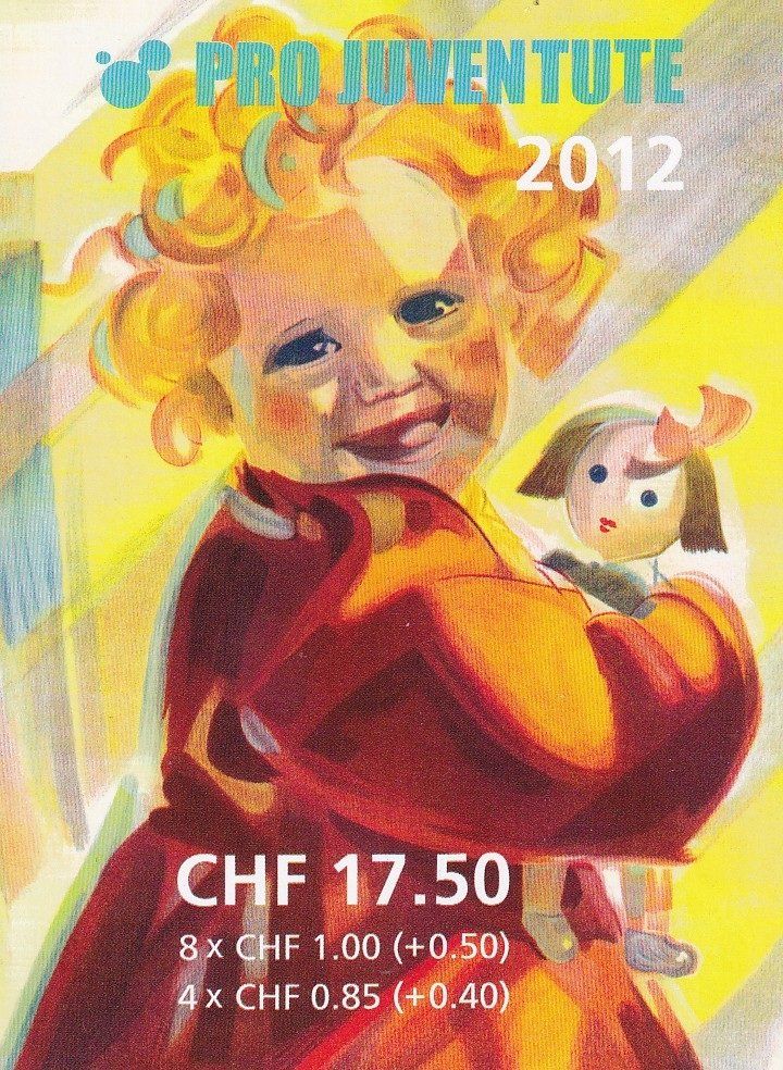 Tutti i francobolli: Markenheftchen Pro Juventute 2012 - postfrisch ** (8) – Nuovo e nell'imballaggio originale da Lausen venduto da cs8_tfz5 1