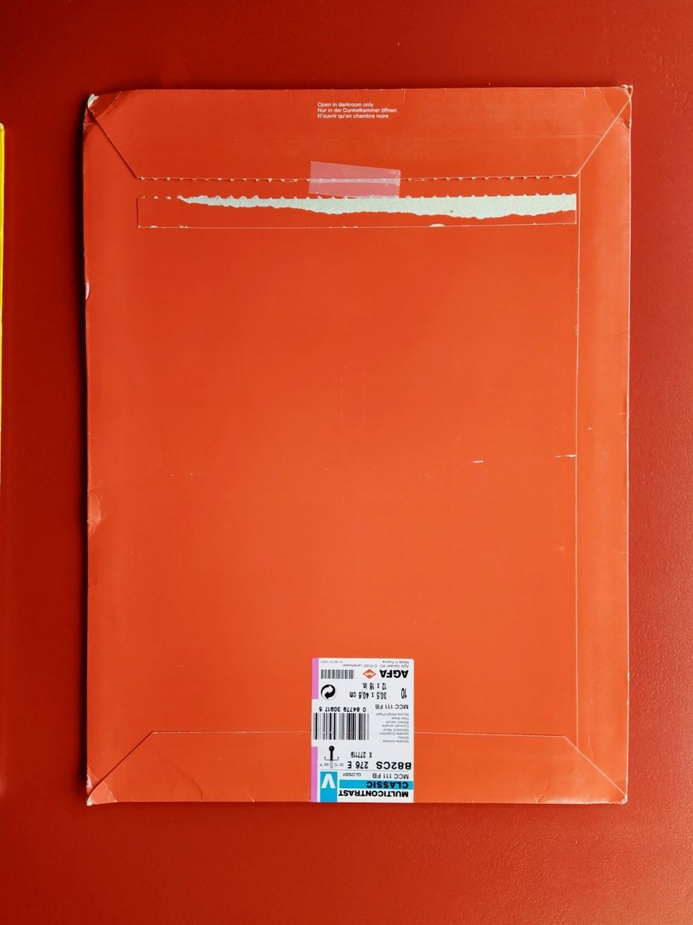 Carta: Silver photographic paper/ KODAK + AGFA – Usato da Morgins venduto da Laurentcorinne 3