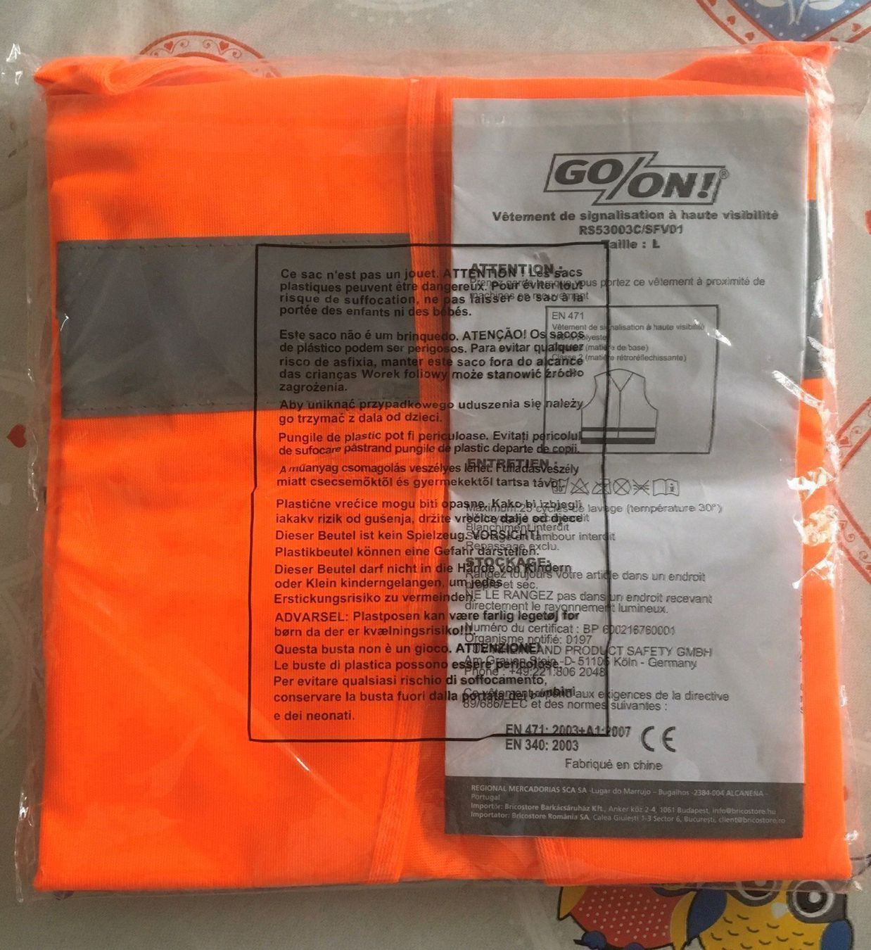 Gilets: Gilet de Sécurité – Neuf avec emballage d'origine à Lausanne par musk-77 1