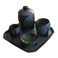 Rares Denbac Jugendstil Tabak Service