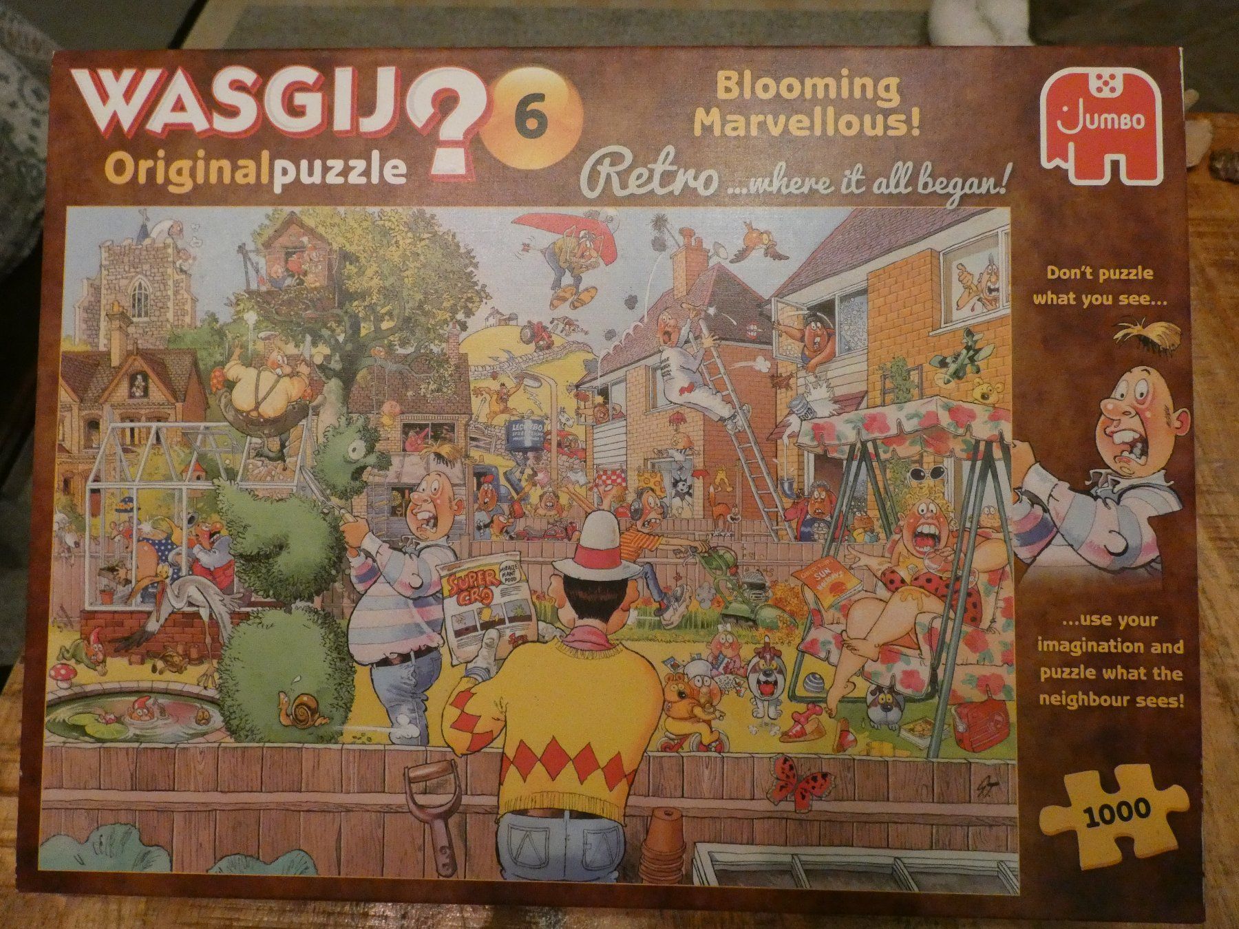 Wasgij Puzzle: Puzzle WASGIJ BLOOMING Marvellous 1000 Teile – Usato da Sargans venduto da Benziner