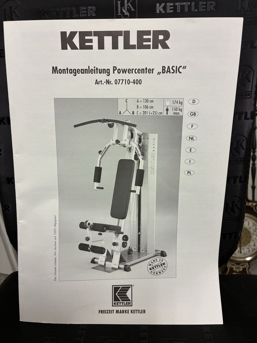 Kettler Vélos d'appartement: Kettler power Station Basic  – D'occasion à Sursee par Vogi68 3
