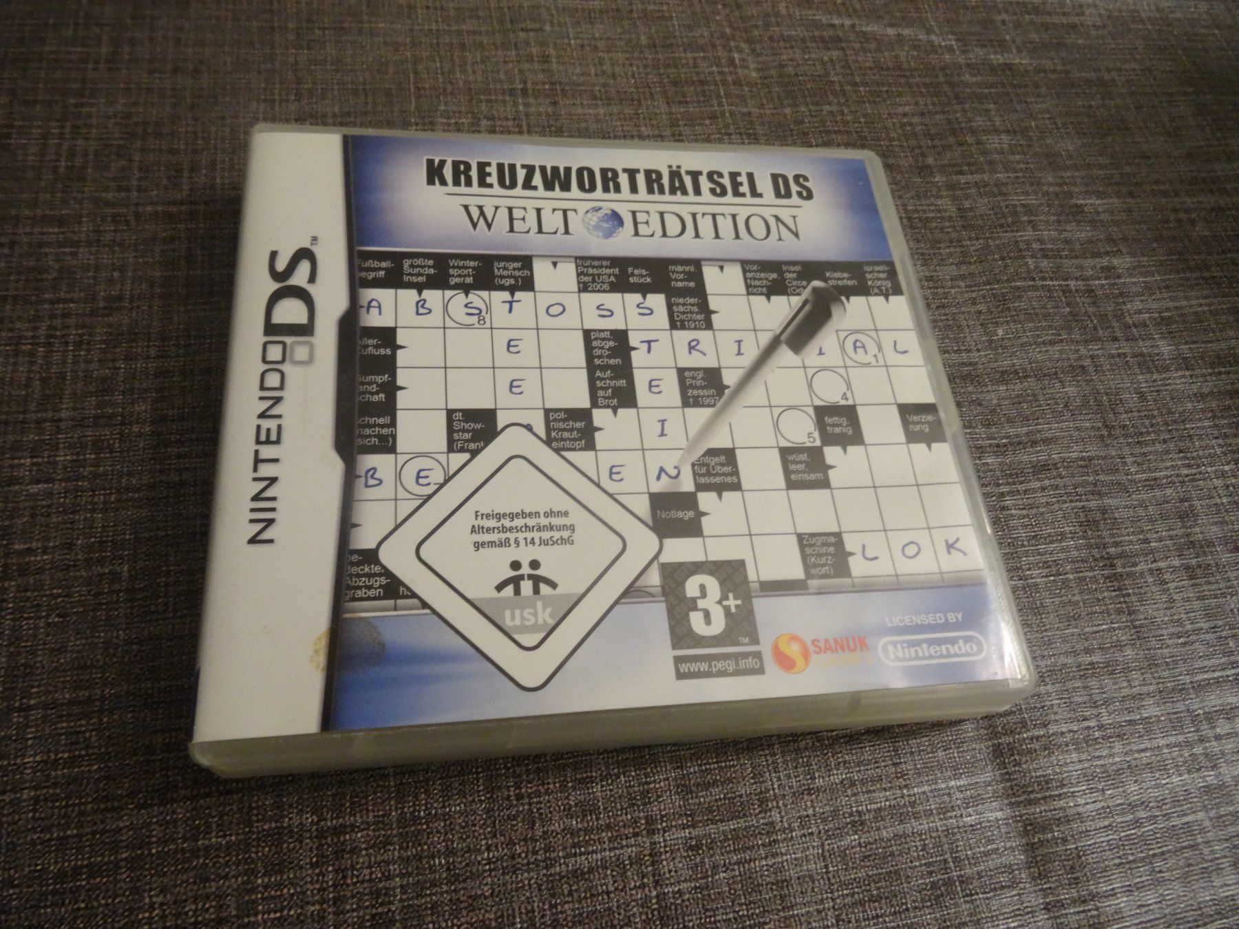 Nintendo Giochi: Kreuzwörterätsel DS Welt Edition – Usato da Olten venduto da Disc-Ausverkauf
