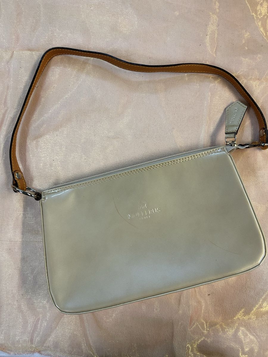 Borse da donna: Mollerus Tasche Lackleder beige – Usato da Köniz venduto da mimi612
