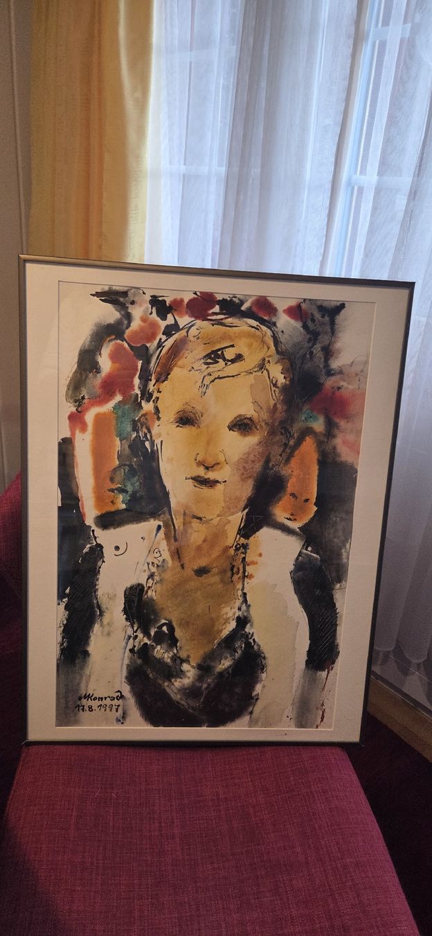 Dipinti: Gemälde Aquarell/Gouache 1997 – Usato da Rehetobel venduto da hobirot01 1