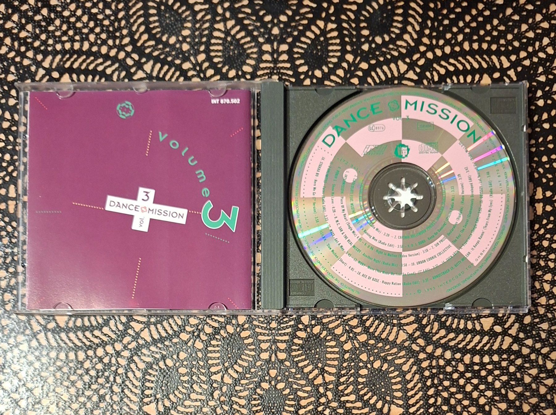 CD: Dance Mission Vol. 3, CD 1993, Hit Compilation, Sampler – Usato da Amriswil venduto da Celini3 2