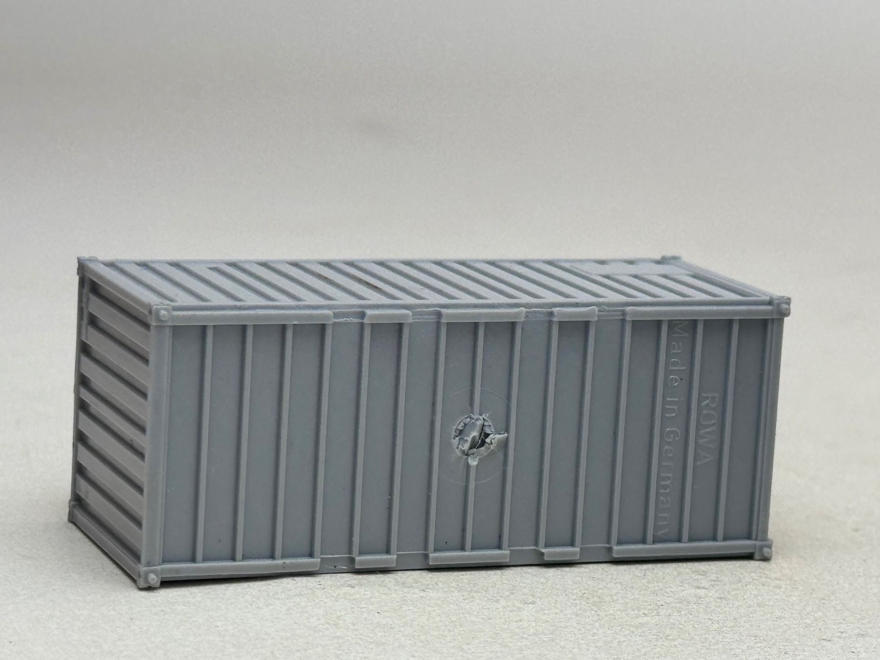 Modelleisenbahnen: EB- 20 Ft. Container neutral grau – Gebraucht aus Elm von Wikmtz 2