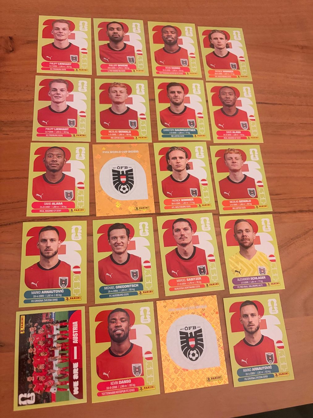Panini Carte collezionabili: Panini Österreich AUT 2026 – Usato da Solothurn venduto da rah_g92d