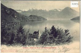 Vitznau - Hotel du Parc und Vierwaldstättersee